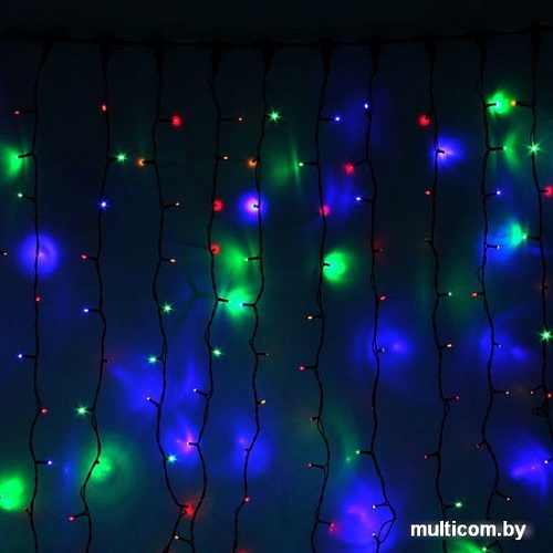 Световой дождь Luazon Занавес 3W 1440 Led (2x6 м, мульти) [1080278]