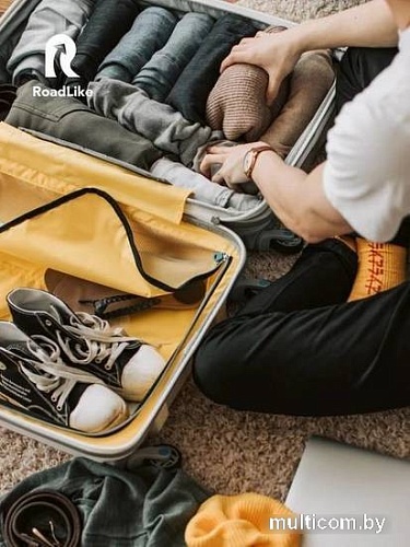 Чехол для чемодана RoadLike Way 378326 (M, зеленый)