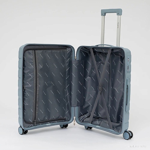 Чемодан-спиннер VALIGETTI 344-183/2-23BLU (голубой)