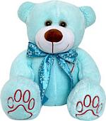 Классическая игрушка Sun&Rain Медведь Макар 40см (голубой)