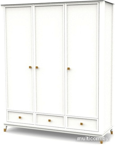 Шкаф распашной Молодечномебель Nevada B3D3 ВМФ-1925 (дуб оксфорд)