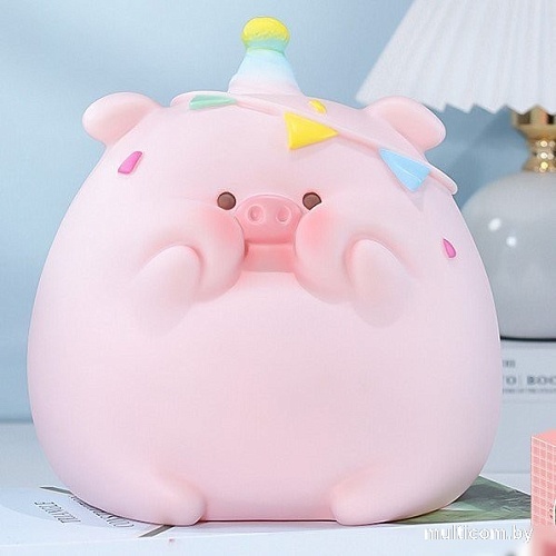 Копилка для денег ILikeGift Pig joy BB2223-1A (розовый)