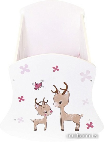 Кроватка для кукол Paremo Мимими Крошка Зуи мини PFD120-107M