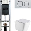 Унитаз WeltWasser Gelbach 004 MT-WT + Amberg 350 ST + Amberg RD-WT (белый матовый/белый)