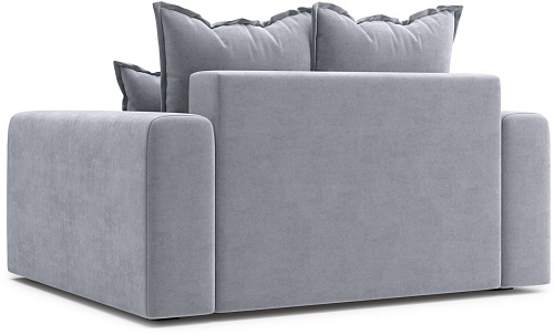 Кресло-кровать Mio Tesoro Отман (Velutto 52, серый)