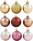 Елочные игрушки Волшебная страна Пастель 9 шт