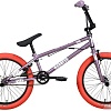Велосипед Stark Madness BMX 2 2024 (фиолетово-серый/перламутр/красный)