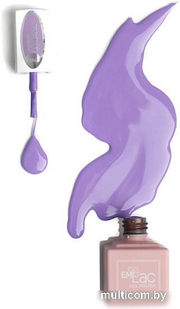 Декоративная и уходовая косметика для ногтей Emi E.MiLac PR Лаванда 196, 9 мл.