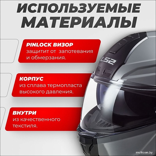 LS2 FF902 Scope Nardo (S, серый)