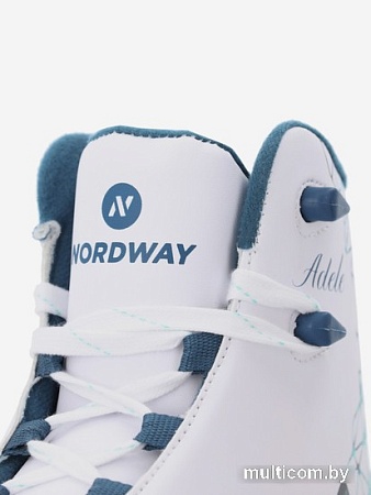 Коньки Nordway 9KOJXFM375 117313-00 (р. 35, белый)