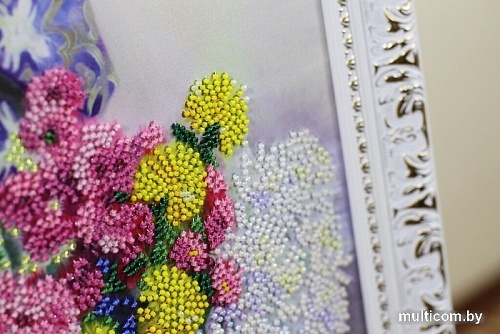 Набор для вышивания Золотое руно Хризантемы и гранаты РТ-159