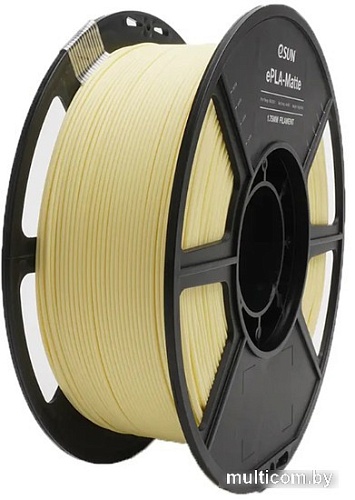 Пластик eSUN ePLA-Matte 1.75 мм 1000 г (миндально-желтый)