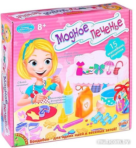 Набор для опытов Bondibon Науки с Буки Модное печенье ВВ1117