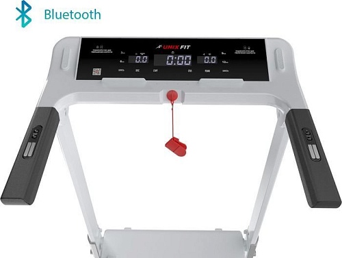 Электрическая беговая дорожка Unixfit Hi-tech F2 (arctic ice)