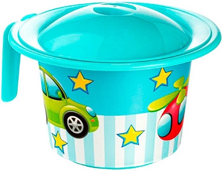 Детский горшок Эльфпласт Кроха EP392 (бирюзовый)