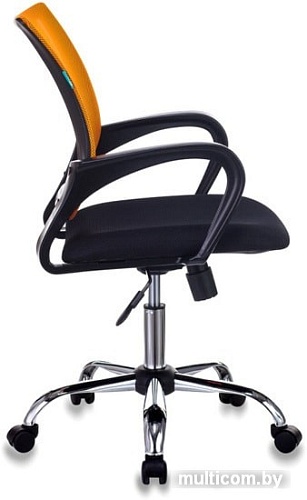 Кресло Бюрократ CH-695N/SL/OR/BLACK (черный/оранжевый)