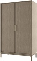 Шкаф распашной Молодечномебель Брюгге D2 ВМФ-1695 (капучино)