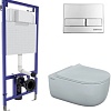 Унитаз Berges Wasserhaus Ego XL Rimless + Toma Slim SO + Novum525 + L3 043203