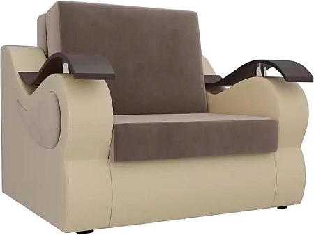Кресло-кровать Mebelico Меркурий 105485 80 см (коричневый/бежевый)