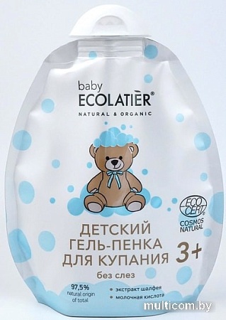 Гель для тела детский Ecolatier Baby Гель-пенка 3+ дой-пак 250 мл
