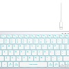 Клавиатура A4Tech Fstyler FX61 (серебристый/белый)