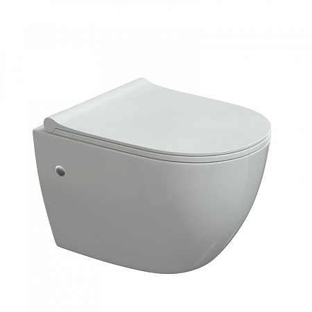 Унитаз подвесной Berges Wasserhaus Atom Line 410 042447 (с кнопкой)