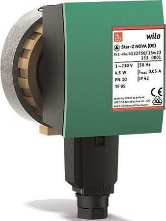 Циркуляционный насос Wilo Star-Z NOVA