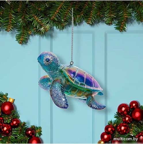 Елочная игрушка Kurt S. Adler Цветная черепашка E0986
