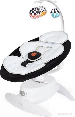 Детские шезлонги и качалки Nuovita Degno D1 (белый/графитно-черный)