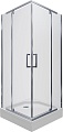 Душевой уголок Triton Каппа-Хром 90x90 (с поддоном)