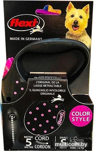 Flexi Color Style Cord S (розовый)