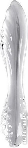 Двусторонний фаллоимитатор Satisfyer Dazzling Crystal 1 18.5 см 4045658 (прозрачный/стеклянный)