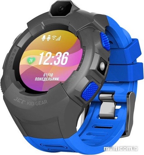 Умные часы JET Kid Gear (серый/оранжевый)