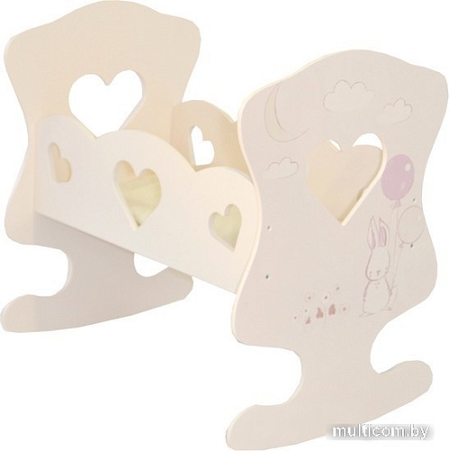 Кроватка для кукол Paremo Дрими Апрель PDA220-02