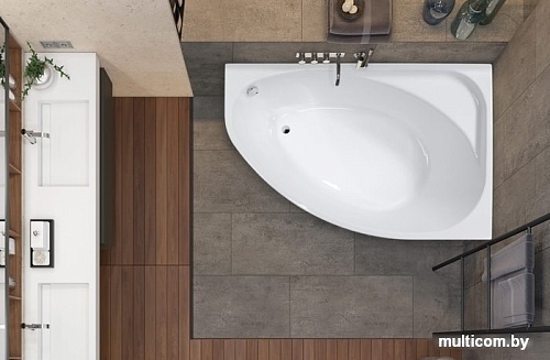 Ванна VagnerPlast Hapi 170x110 (правая)