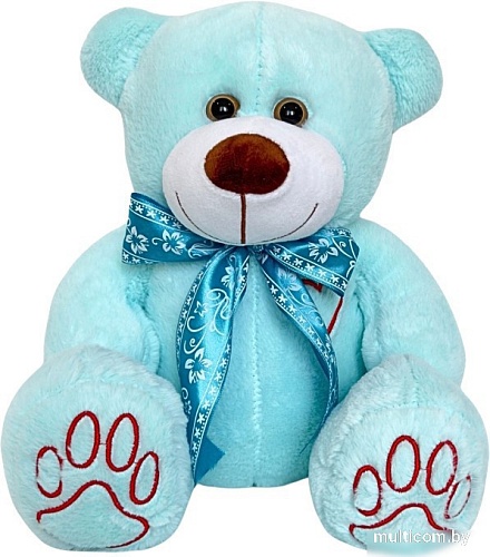 Классическая игрушка Sun&Rain Медведь Макар 40см (голубой)