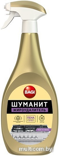 Средство для кухни Bagi Шуманит Жироудалитель Extra 400 мл