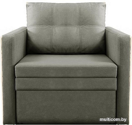 Кресло-кровать Brioli Пино П (рогожка, J20 серый)