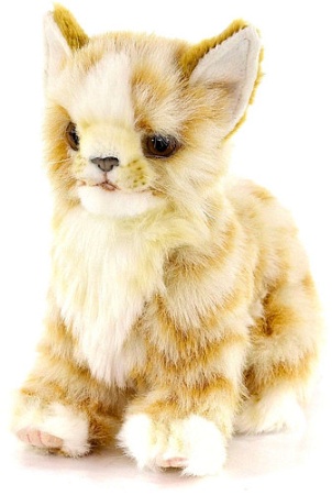 Классическая игрушка Hansa Сreation Котенок бежевый 7176 (19 см)