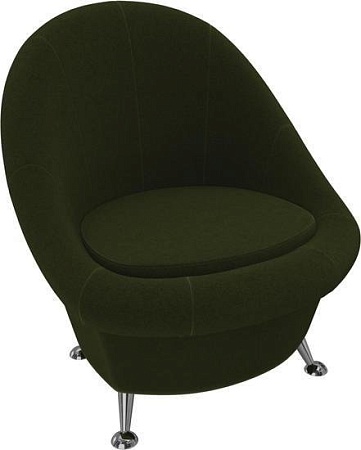 Интерьерное кресло Mebelico 252 105541 (микровельвет, зеленый)