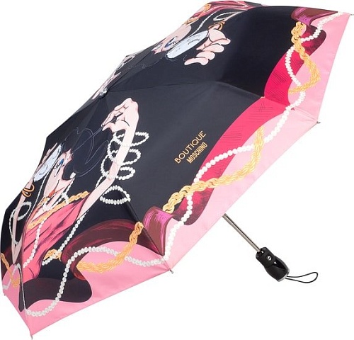 Зонт Moschino 7950-OCA Olivia Makeup Black