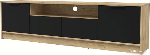 Тумба Интерлиния ТВ Концепт КТ-ТВ4-50 (черный/дуб золотой)