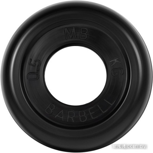 Диск MB Barbell Стандарт 26 мм (1x0.5 кг)