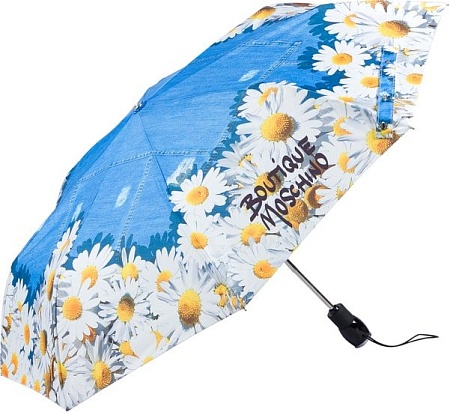 Зонт Moschino 7026-OCA Denim Daisies Multi