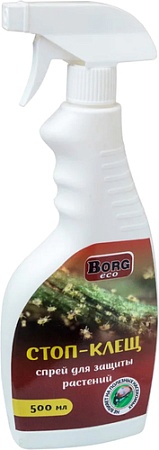 Спрей от насекомых Borg Eco против клещей 500 мл