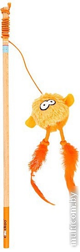 Игрушка для кошек EBI Удочка дразнилка Jumpy 408/441305 (желтый)