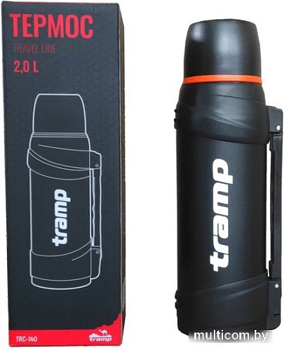 Термос TRAMP Travel Line 2л TRC-140ч (черный)