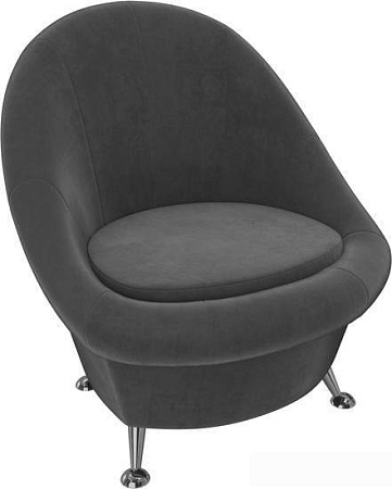 Интерьерное кресло Mebelico 252 105537 (велюр, серый)
