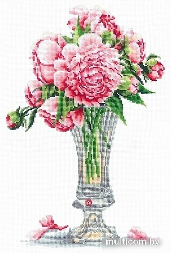 Набор для вышивания Сделай своими руками Пионы П-56С