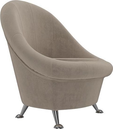 Интерьерное кресло Mebelico 252 105532 (велюр, бежевый)